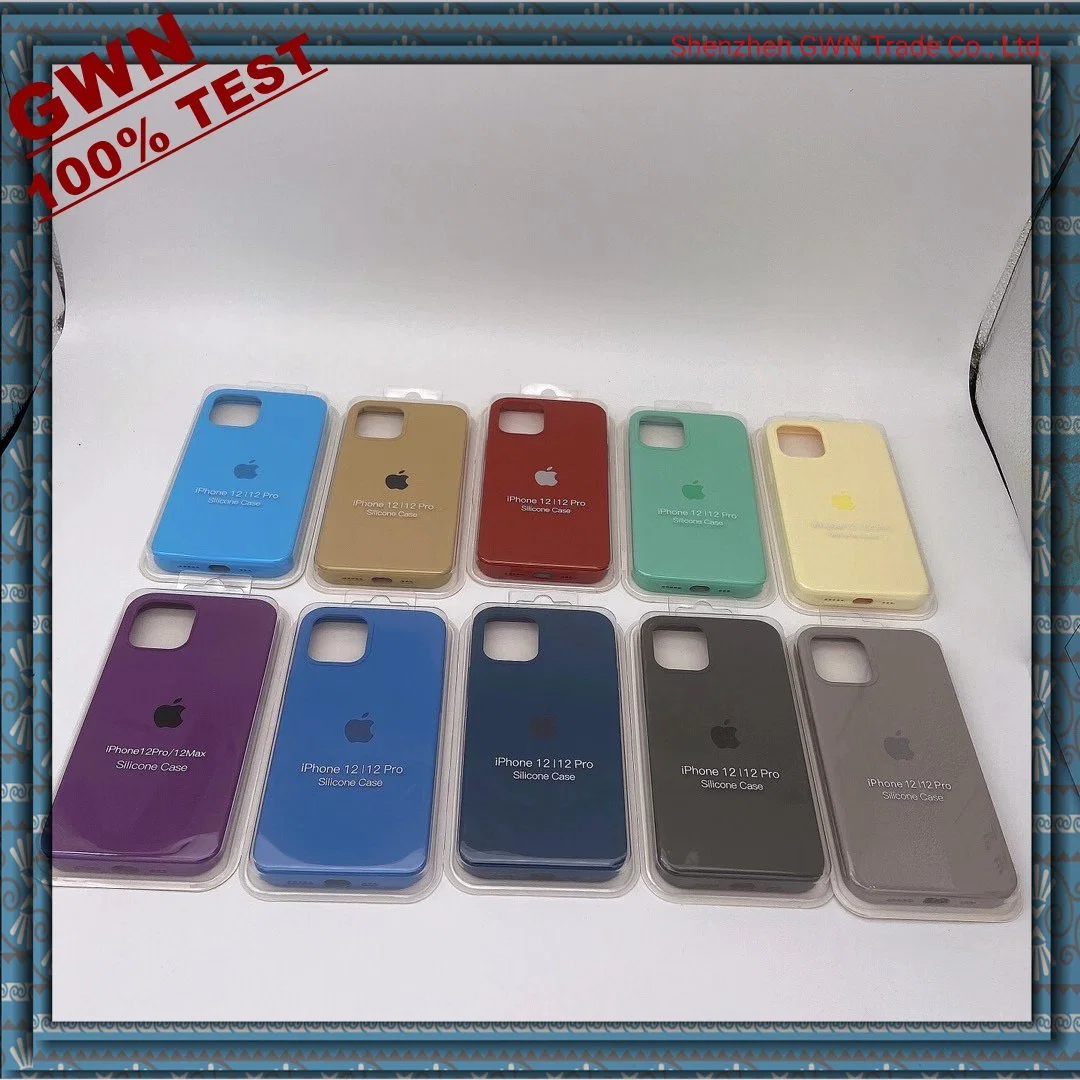Wholesale AAA+ Original Fashion Silicon Silicone Cell Phone Case for Apple for iPhone Case Cover 6 7 8 X Xs Xr Xsmax 11 12 13 14 Mini PRO Promax