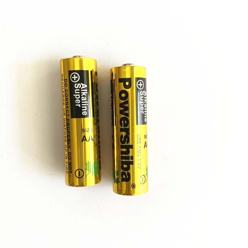 China Manufacture 1.5V Primary Alkaline Dry Battery (LR6-AA)