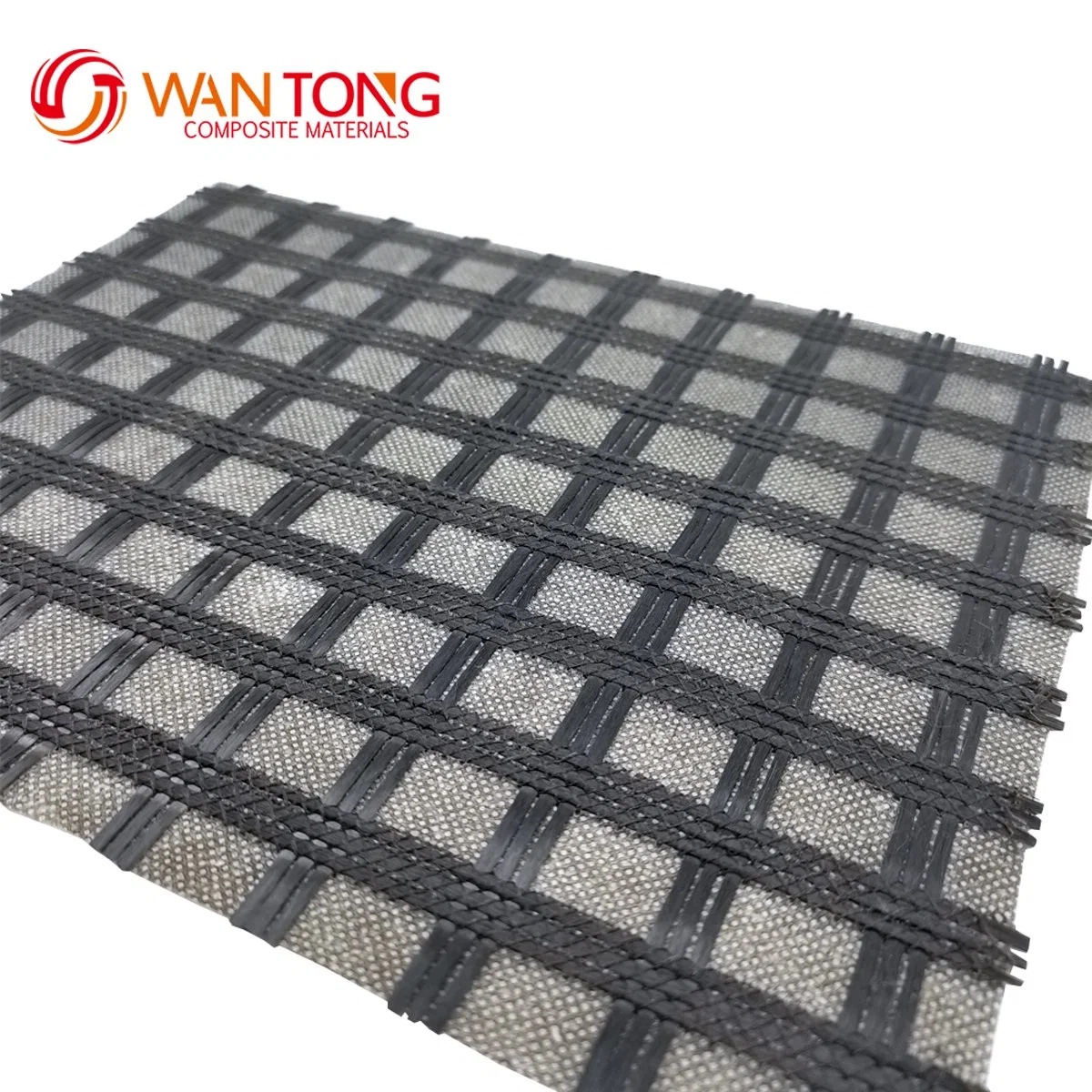 Warp-Knitting Biaxial Uniaxial Polyester Reinforced Composite Fiberglass Geogrid Nonwoven for Concrete Road Surface