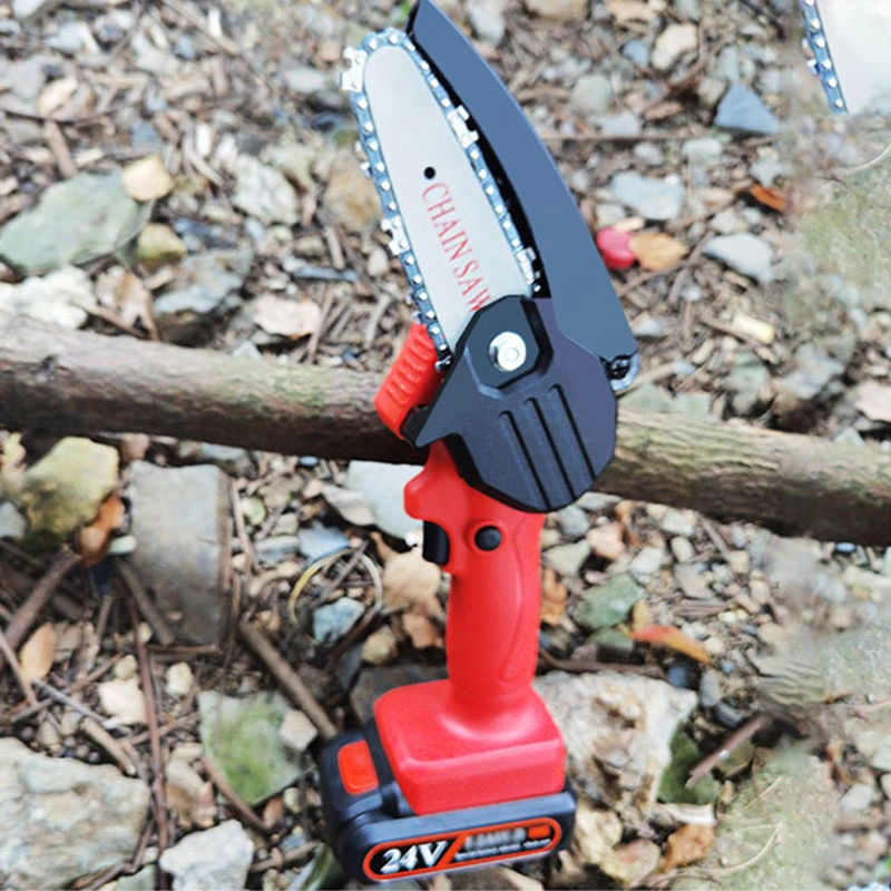 Portable One-Hand Operated Wood Saw Mini Cordless Electric Chainsaw