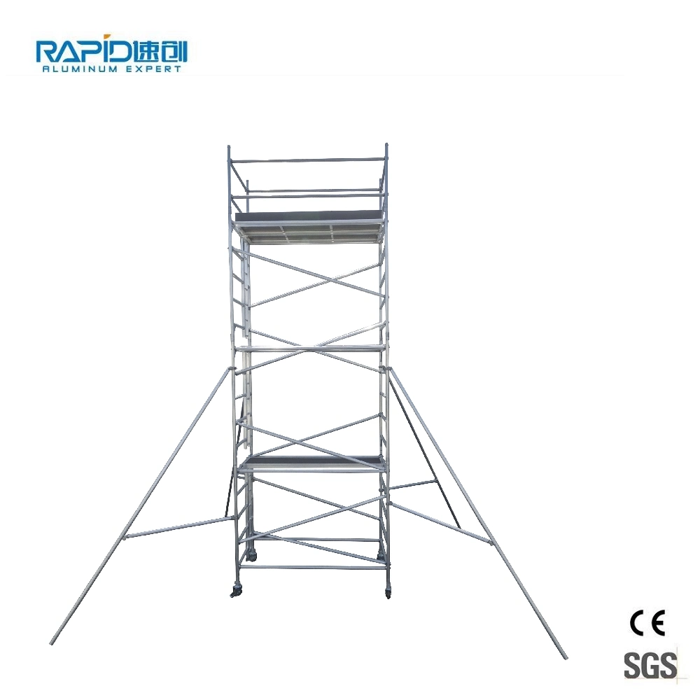 Aluminum Plank Construction System Frame Mobile Steps Shoring Suspended Scaffold