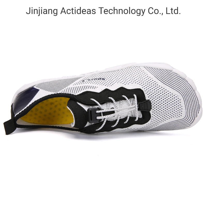 China Personalizada de Fábrica piscina sapatos de água de Design de moda a cor branca Calçado de praia para homens