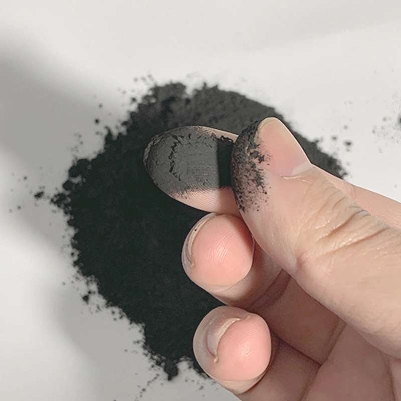 La pureza molida en polvo de fibra de carbono Super Agente conductivo de pigmento de carbono negro granulado