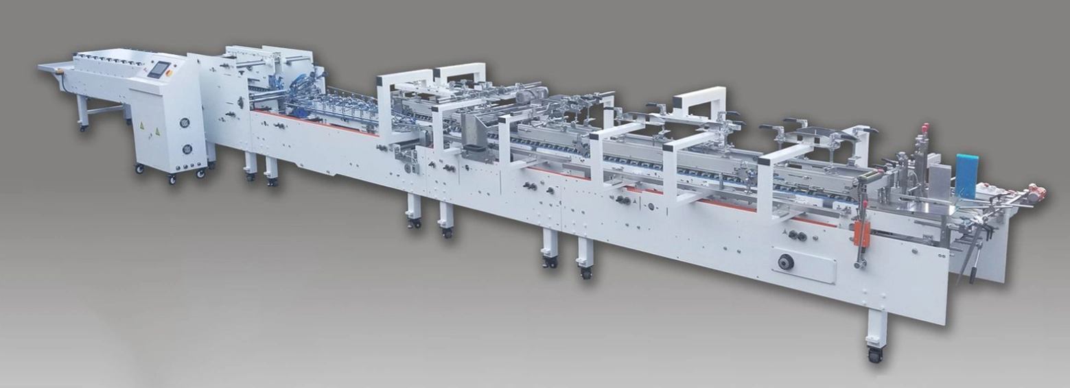 0-180m Per Min Economical Muti-Functional Paper Box Crash Lock Bottom Folder Gluer