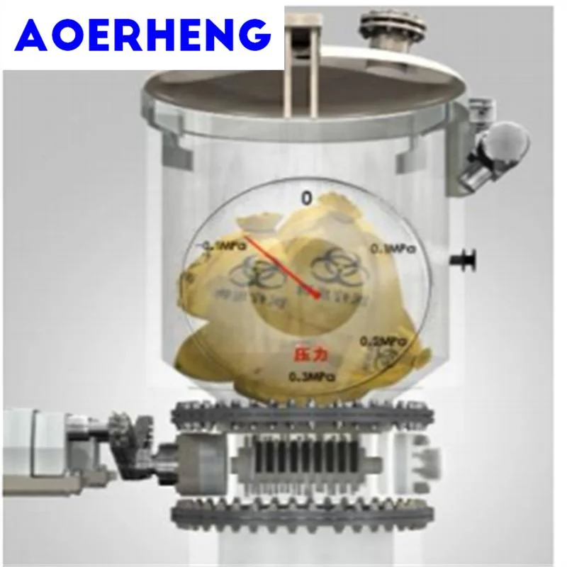 Equipamento de tratamento de vapor de alta temperatura inofensivo com sistema de mistura