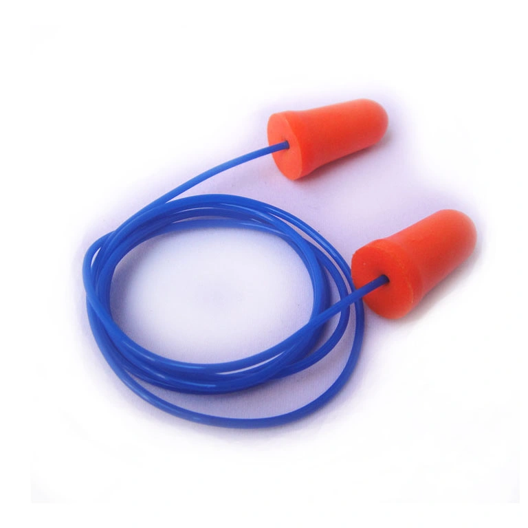 Factory Ear Plugs Shape Tapered Safety PU Foam Earplugs