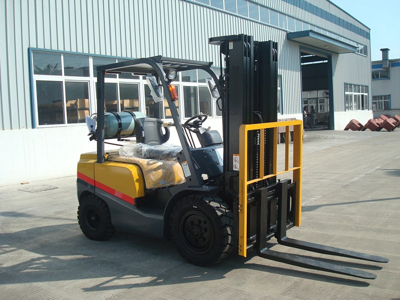 3.5ton Japanese Shimadzu Hydraulic Pump Gasoline Forklift (FG35T)