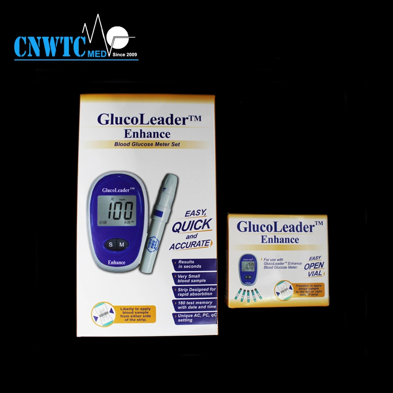 Medical Equipment Glucometer with 10 Strips Home portable Glucose Meter