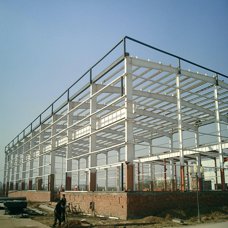 Prefabricated Steel Structure Office Building with Cement Fiber Board