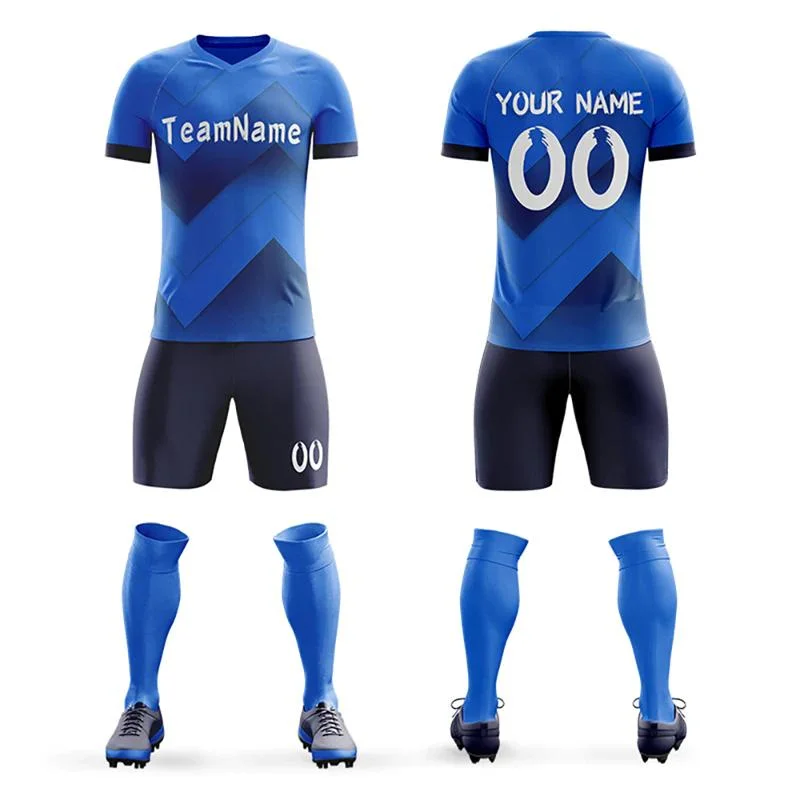 Fußball Trikot Sets Sublimation Fußballbekleidung für Herren Praxis Fußball Personalisierbare Fußball Sportswear Fußball-Mannschaftsuniform