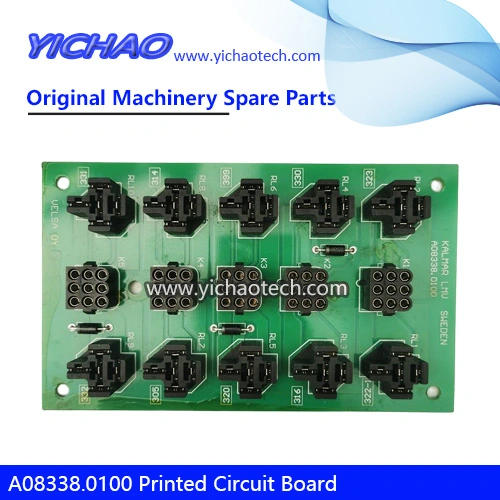 Genuine A08338.0100 Printed Circuit Board Relay Board for Kalmar Container Forklift Parts