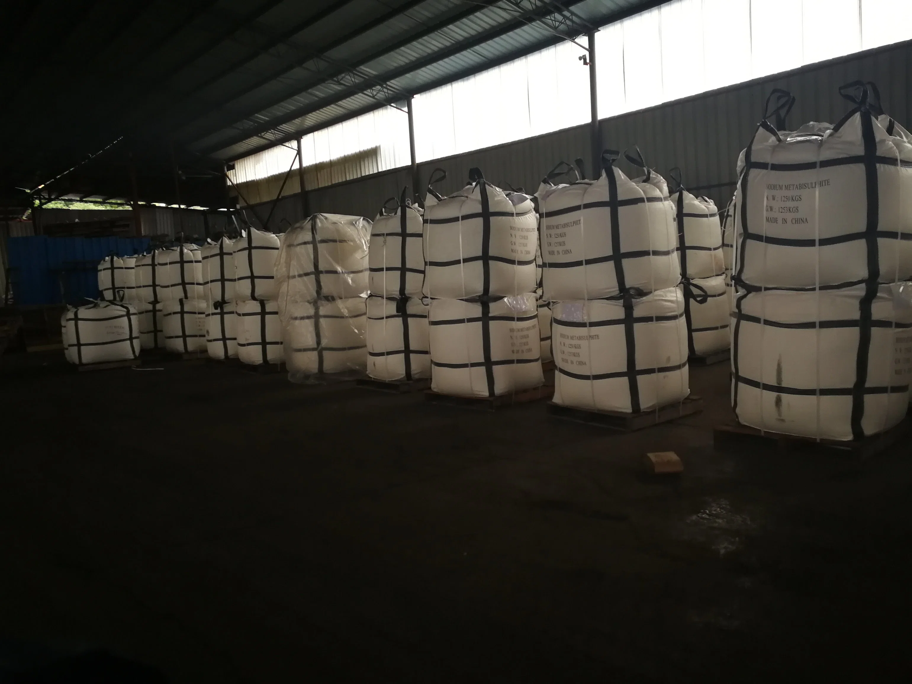 China Industrial Grade Na2s2o5 Sodium Metabisulfite