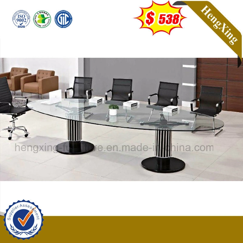 Glass&Stainless Veneer New Products Office Furniture (NS-GD059)