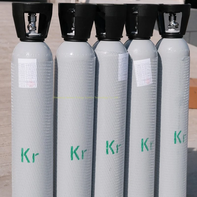 Factory Supply Industrial Gas Cylinder Transportable High Pressure Aluminum Krypton Gas