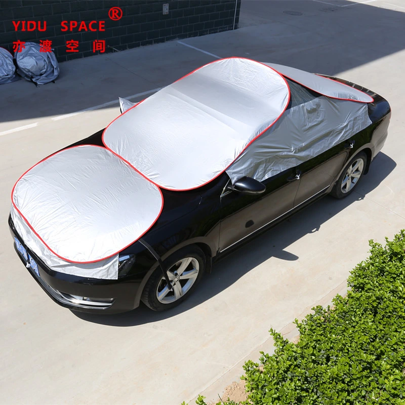 Factory Wholesale/Supplier Waterproof Sunproof Portable Universal Folding Car Sun Shield