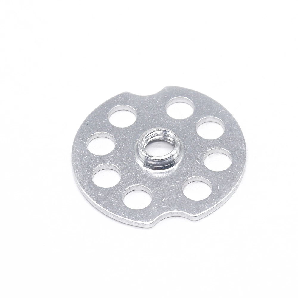 Customized Special Stamping Zinc Plated Stainless Steel Parts Aluminum Washer Multi-Hole Washer for Industrial/Hardware