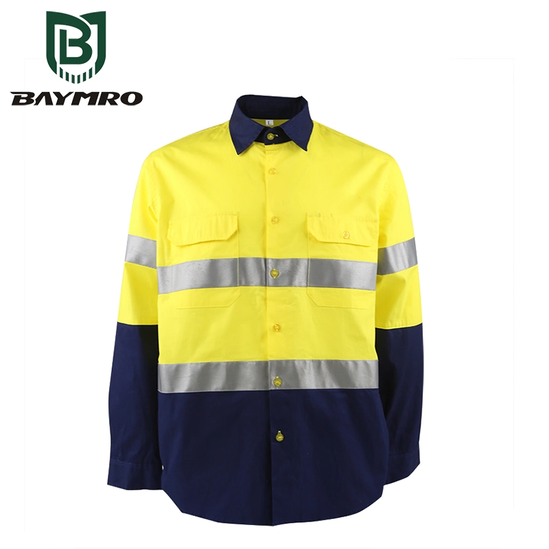 Cotton Workwear Labor Clothing Suit Workwear Engineering Clothing Wholesale Reflective Split Workwear PPE Supplier