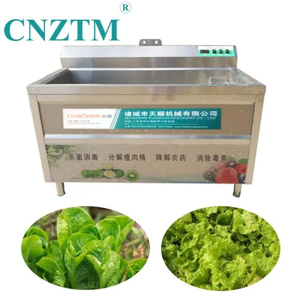 Salad Spinach Lettuce Washing Cleaning Processing Machine Use for Restaurant