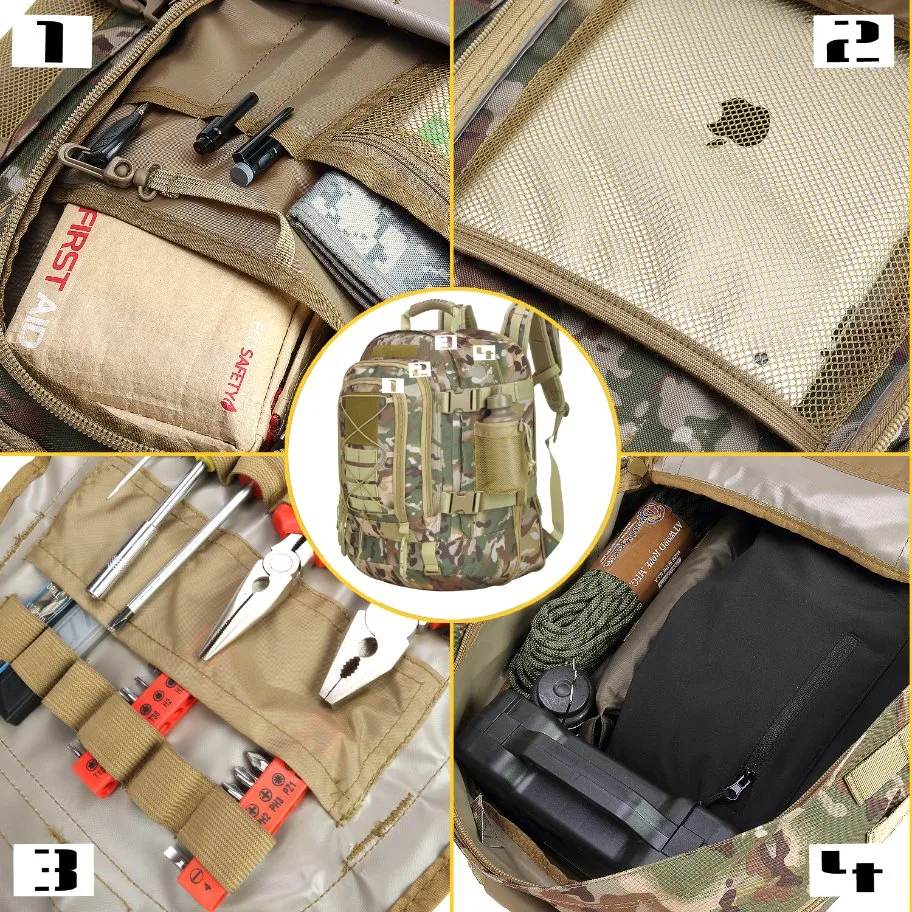 OEM Military Tool Laptop Bag Tactical Waterproof for Traveling Fishing