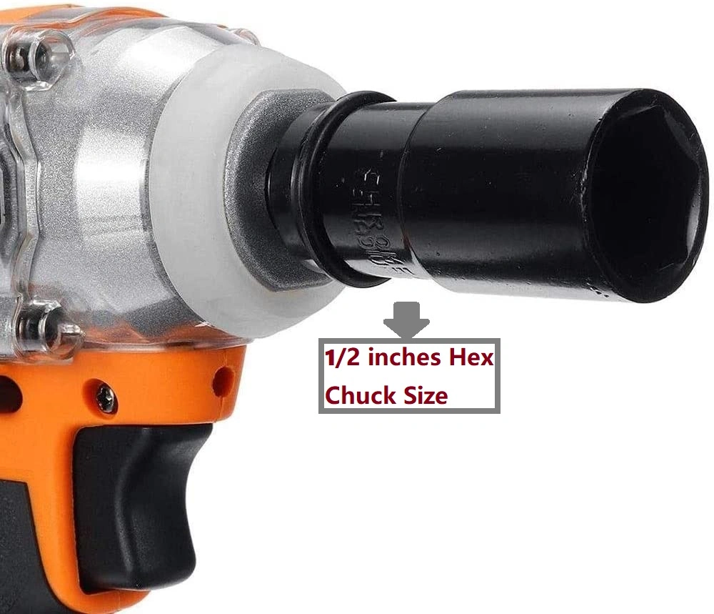 Powerful-Brushless Motor Design-DC20V Max Power Tool Family-Electric/Cordless-Impact Wrench