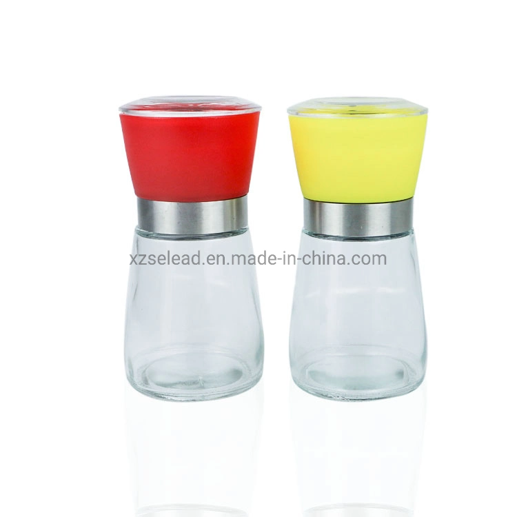 Juego de amoladoras de sal de acero inoxidable 200ml Manual de uso de Cocina