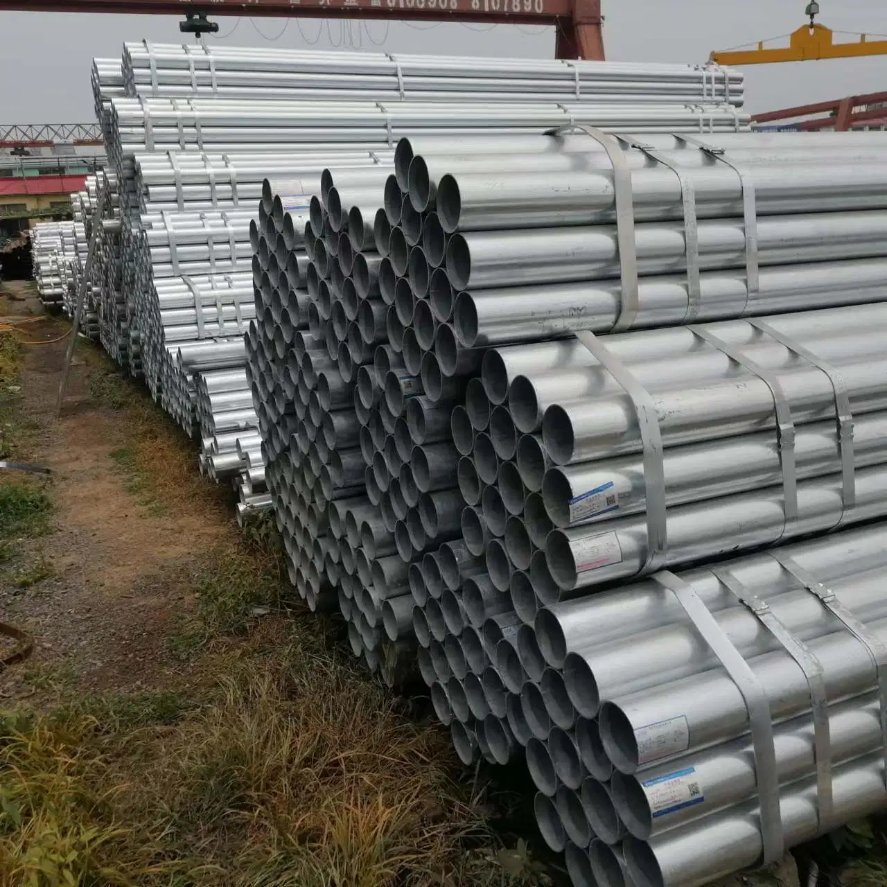 ASTM A106/A53/Spiral/Weld/Seamless/Carbon/Stainless/Black/Round/Gi Hollow Pipes Gas ERW Galvanized Steel Pipe