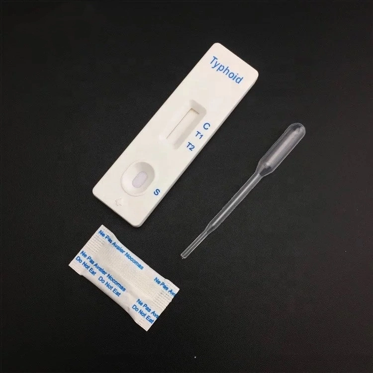 Кассета для испытания набора испытания Salmonella тифа Antibody медицинского испытания
