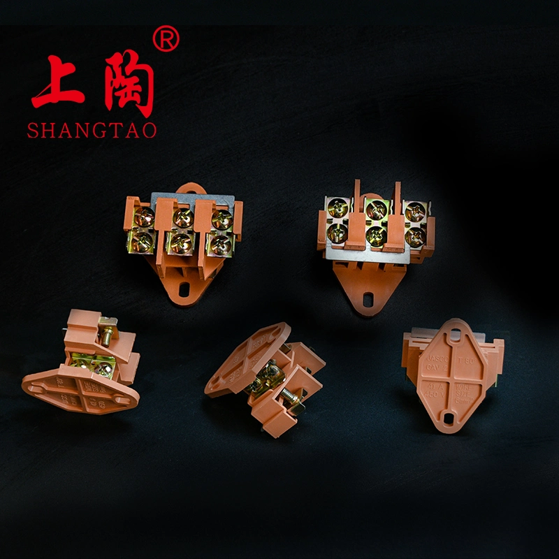 PA/PP/PE Electrical Copper Terminal Blocks Electric Terminals