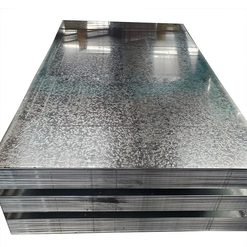 Precio de fábrica Hierro suave DX51D Z80 Acero inoxidable laminado en caliente/galvanizado/aluminio/Cobre/Carbon Plate/Sheet Chapa de acero galvanizado para material de construcción