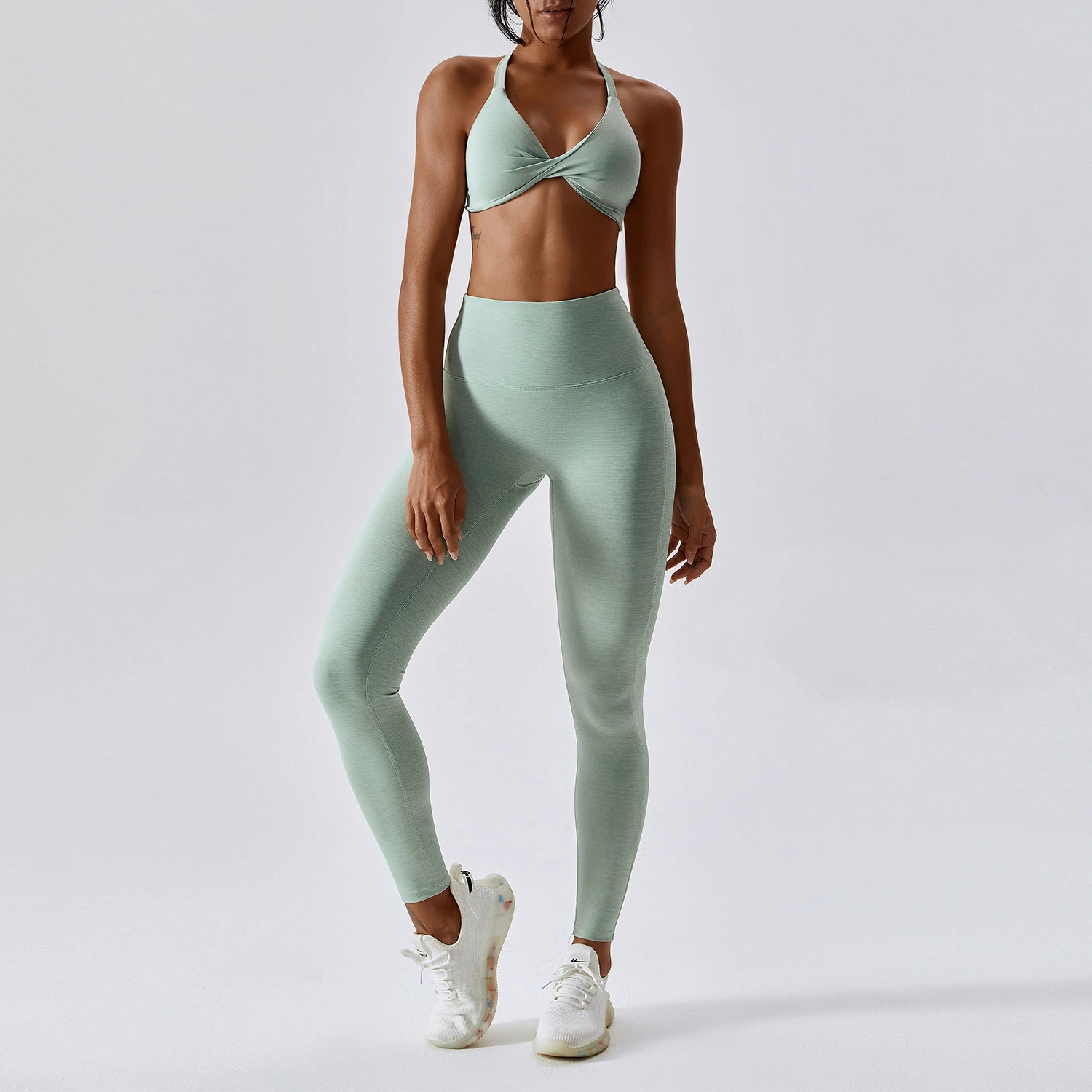 2023 Workout Set Fitness Wear Gym Outfit Sport BH und Yoga Wear Großhandel/Lieferant Workout-Sets für Frauen Sportswear Yoga-Set
