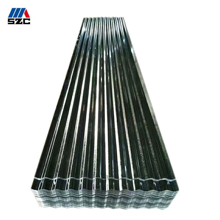 Iron Metal Roof Manufacturer 20 26 Gauge Z40-275 Gi Building Material Zinc Color Coated Hot Dipped Galvanized Corrugated Roofing Sheet