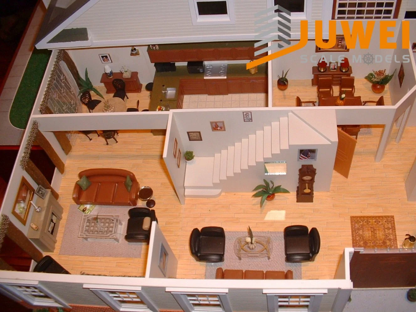 Architectural Layout Model Making of House Building (JW-59)