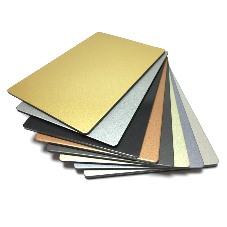 Hot Sale Metallic Aluminum Composite Panels 4mm Outdoor Wall Metallic Prefab Houses