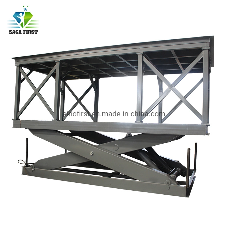 3ton-6ton Heavy Duty Underground Pit Installation Car Scissor Lift Platform