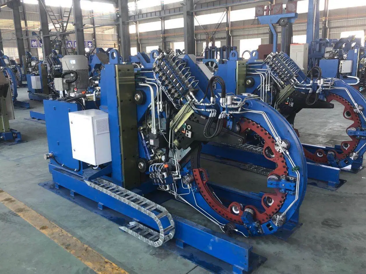 Big Automatic Steel Coil Steel Belt and Wire Rod Strapping Bundling Machine