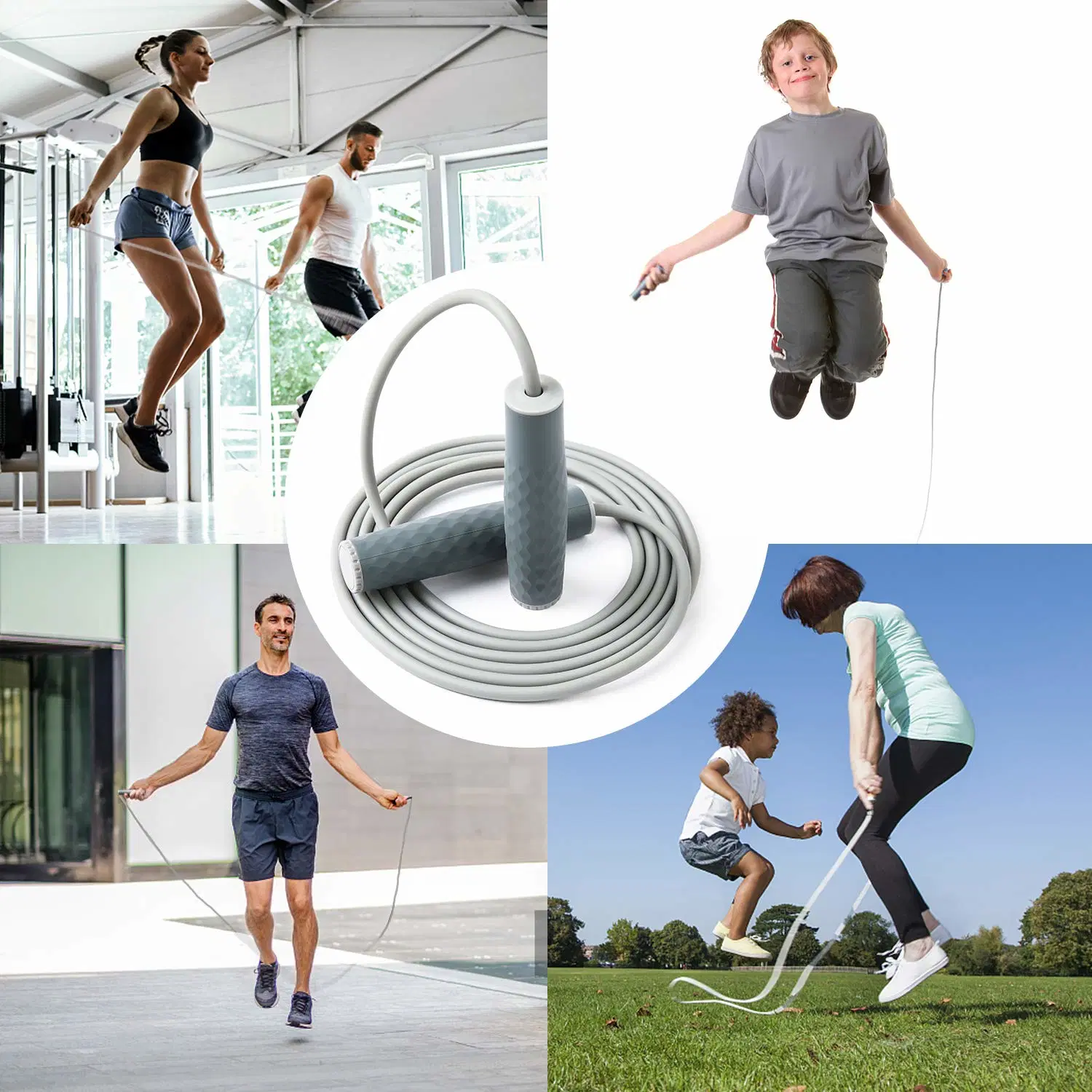 Großhandel/Lieferant Jumping Fitness Sport Sportartikel Ausrüstung Jump Skipping Kinder Seil