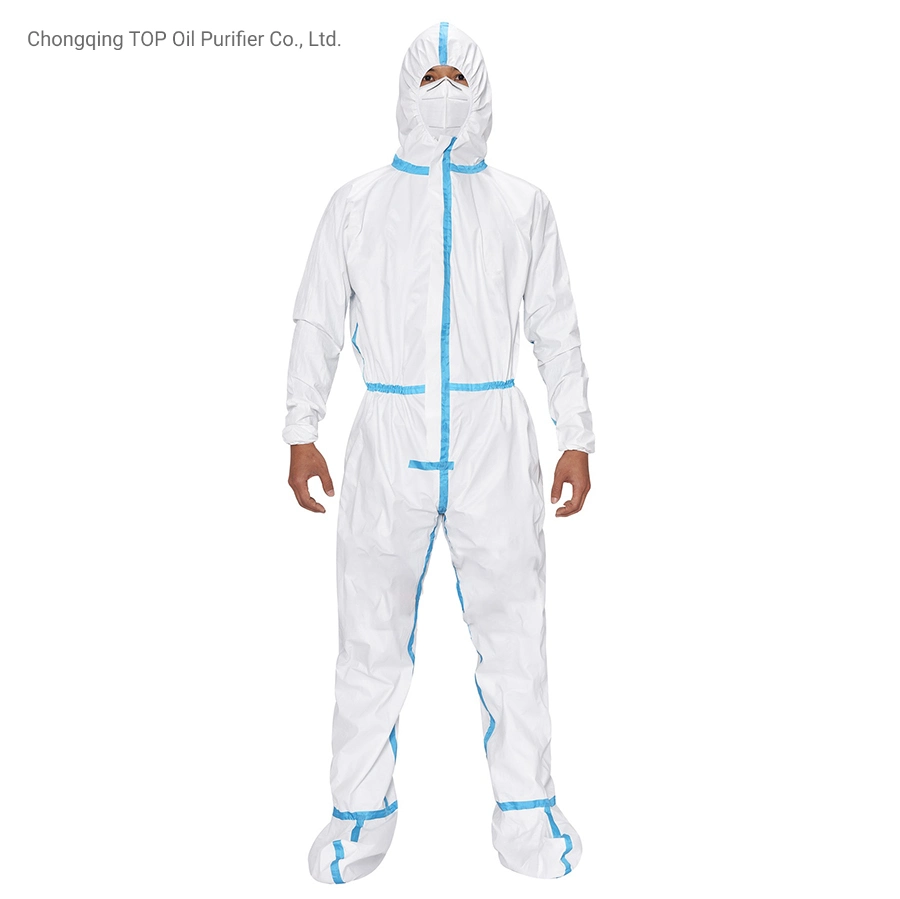 Ce-Zertifizierte Einweg-Medizinischen Kittel Anti-Virus Krankenhaus Uniform