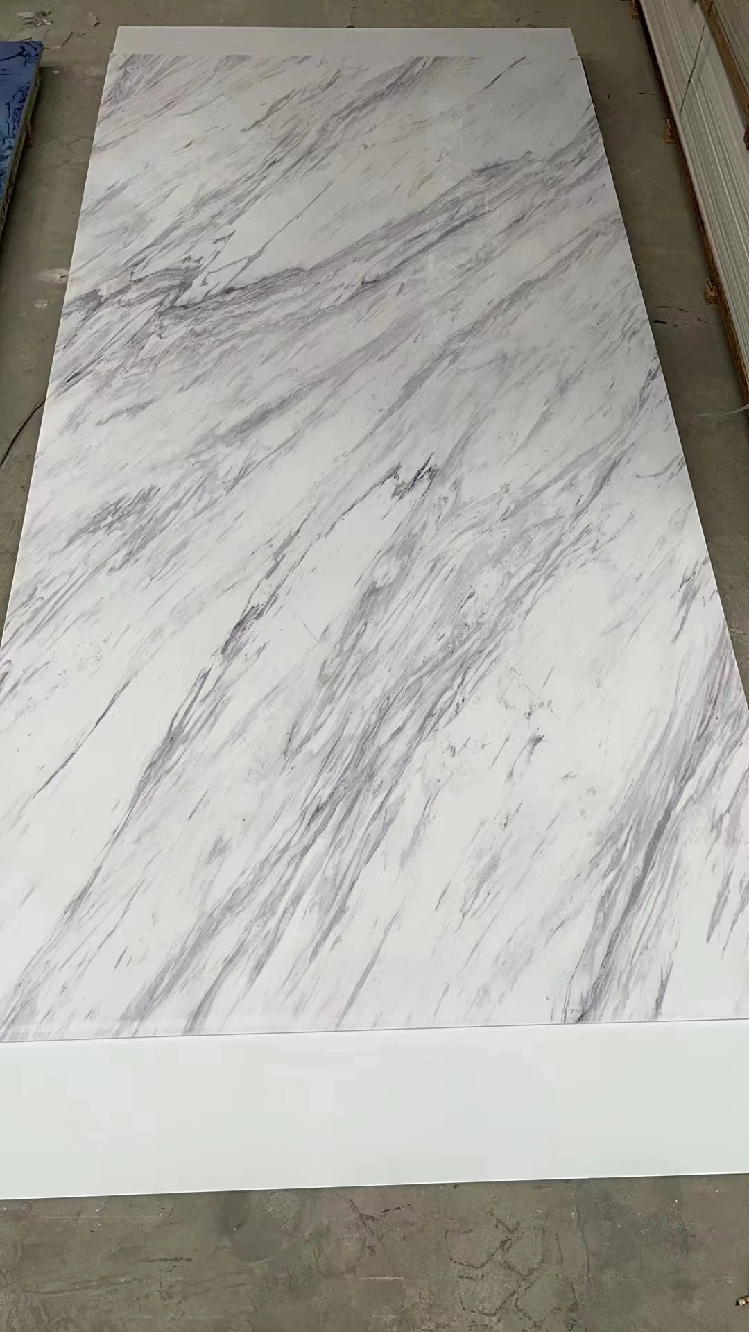 Home Wall DIY 4X8 UV PVC Sheet Marble Alternative Panel with Waterproof