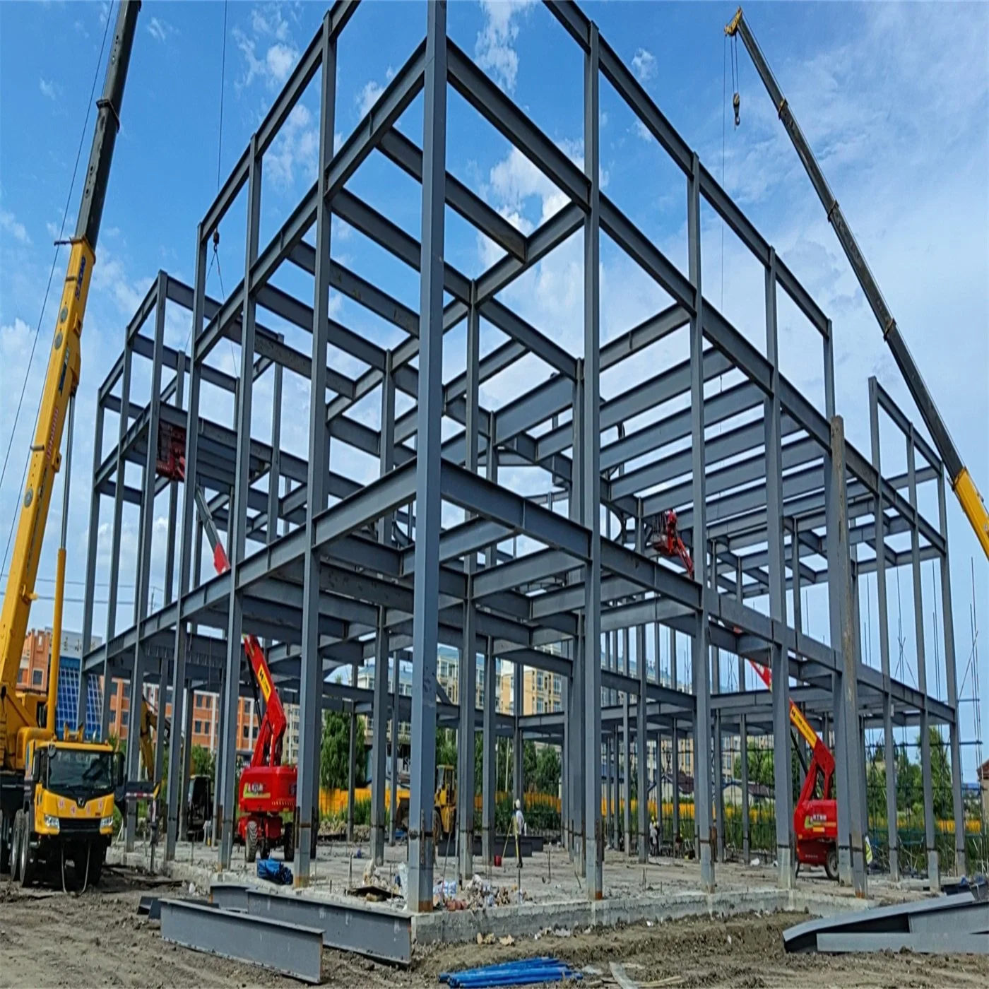 Industrial Warehouse Storage Use Steel Structure Mezzanine Floor