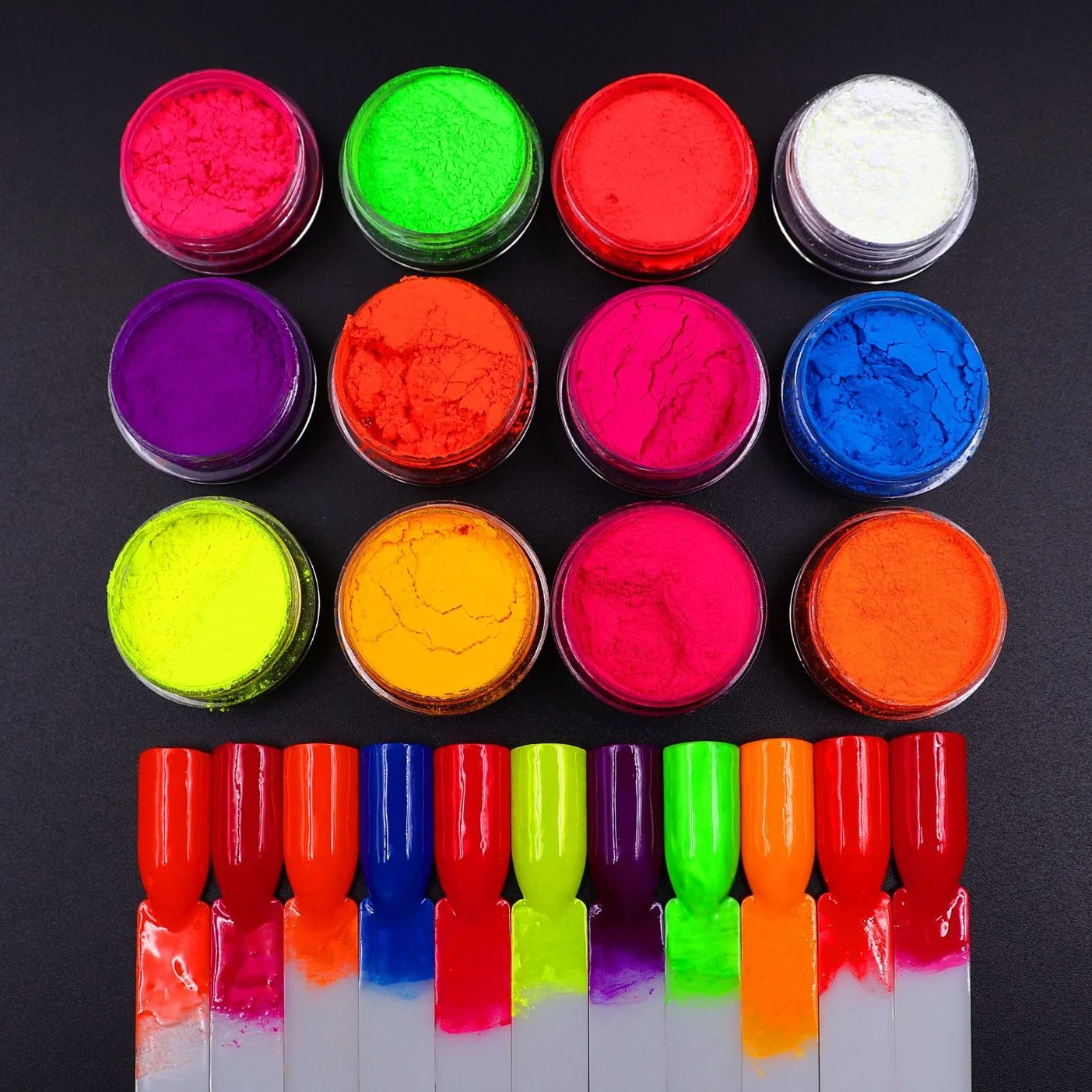 Cosmetic Grade Neon Pigment Private Label Custom Colors Eyeshadow Pigments Fluorescent Neon Pigment Powder