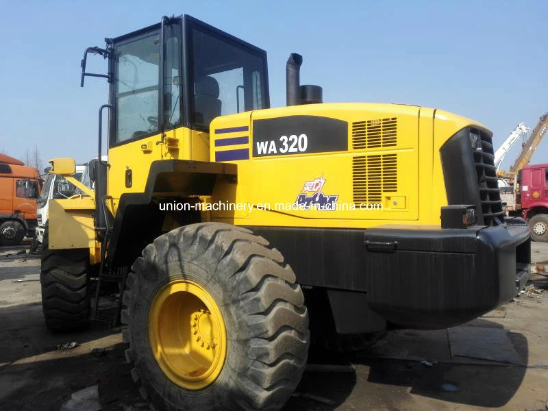 Used Komatsu Loader Wa320 Original Japan Wheel Loader in Stock