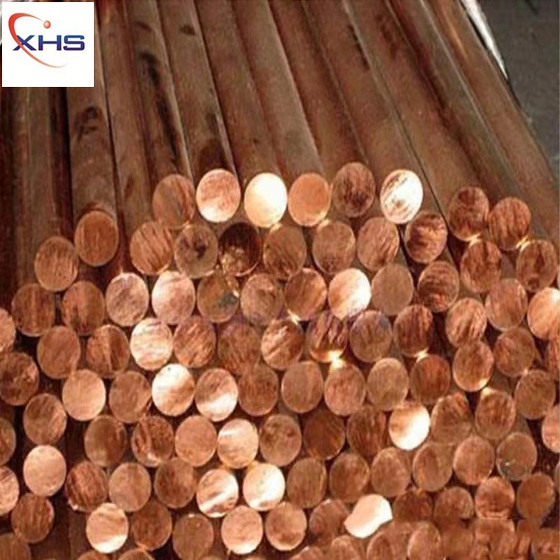 Copper Bar 8mm 99.99% Pure C19200 C19210 C19400 Edge Closing Copper Flat Square Rod Electrodes