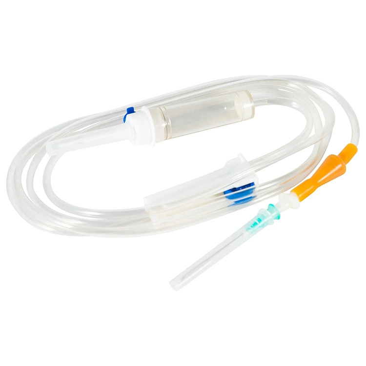 Disposable Infusion Set with Needle Customize Acceptable