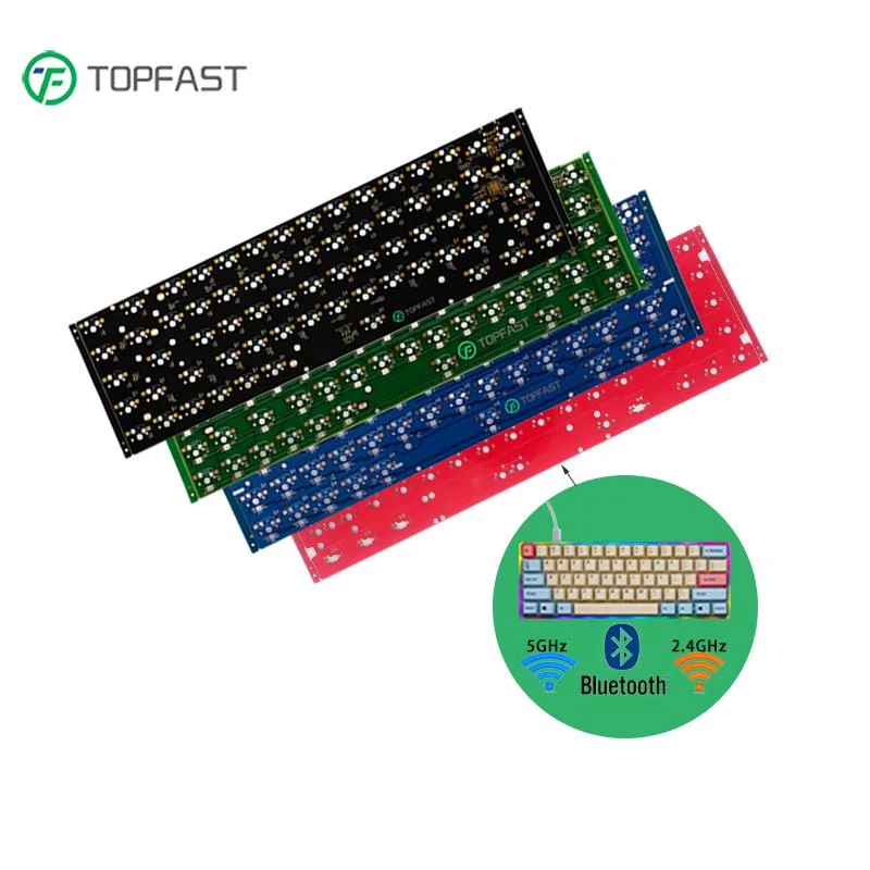 Custom Qmk через схема проектированию печатных плат платы горячей замены баре производство полного размера RGB Тип C 108 Механические узлы и агрегаты 60% 80% 100% печатной платы клавиатуры для гербер