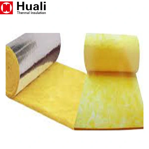 Aislamiento térmico de lana de vidrio Manta Glasswool R13 55mm de lana de vidrio para refrigerador