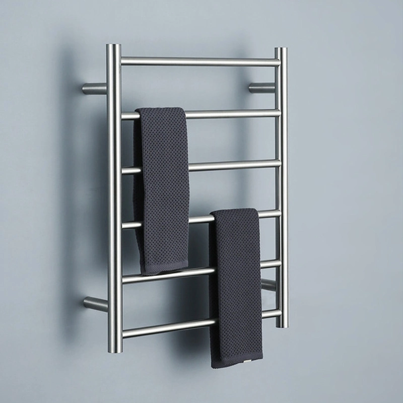 Custom Bathroom Accessories 8 Bar Towel Warmer Electric Heated Towel Rail Rack