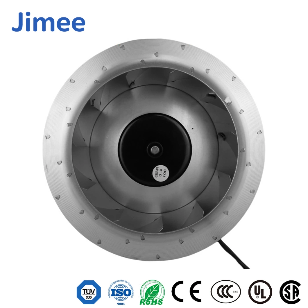 Moteur de ventilateur armoire de la Chine Jimee Fabricants Jm225/63D2b1 16-28 (VDC) DC ventilateurs centrifuges de tension de fonctionnement de la force centrifuge ventilateur de refroidissement de la soufflante de sonnerie Vortex