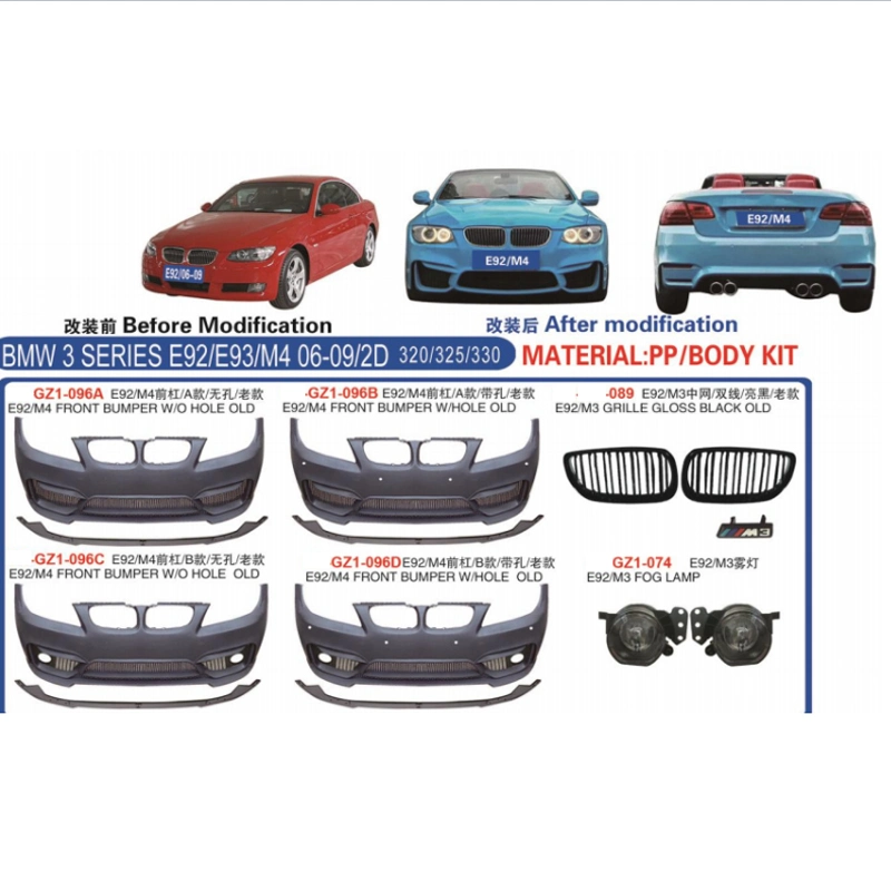 Body Parts/Body Kits/Front Bumper/Rear Bumper/Grille for BMW /Benz E90/E92/F01