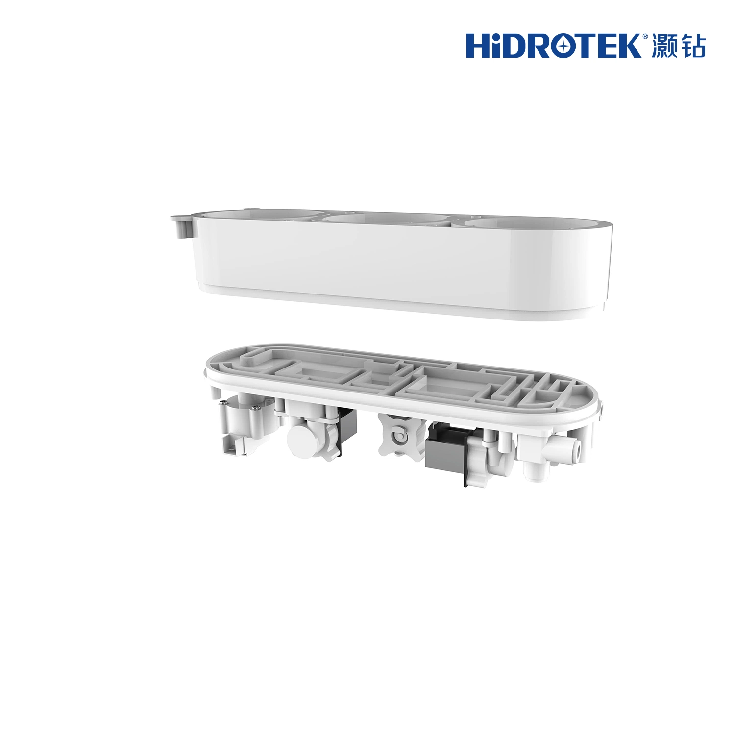 Compacto Tankless Hidrotek ósmosis inversa de flujo alto Filtro de agua potable