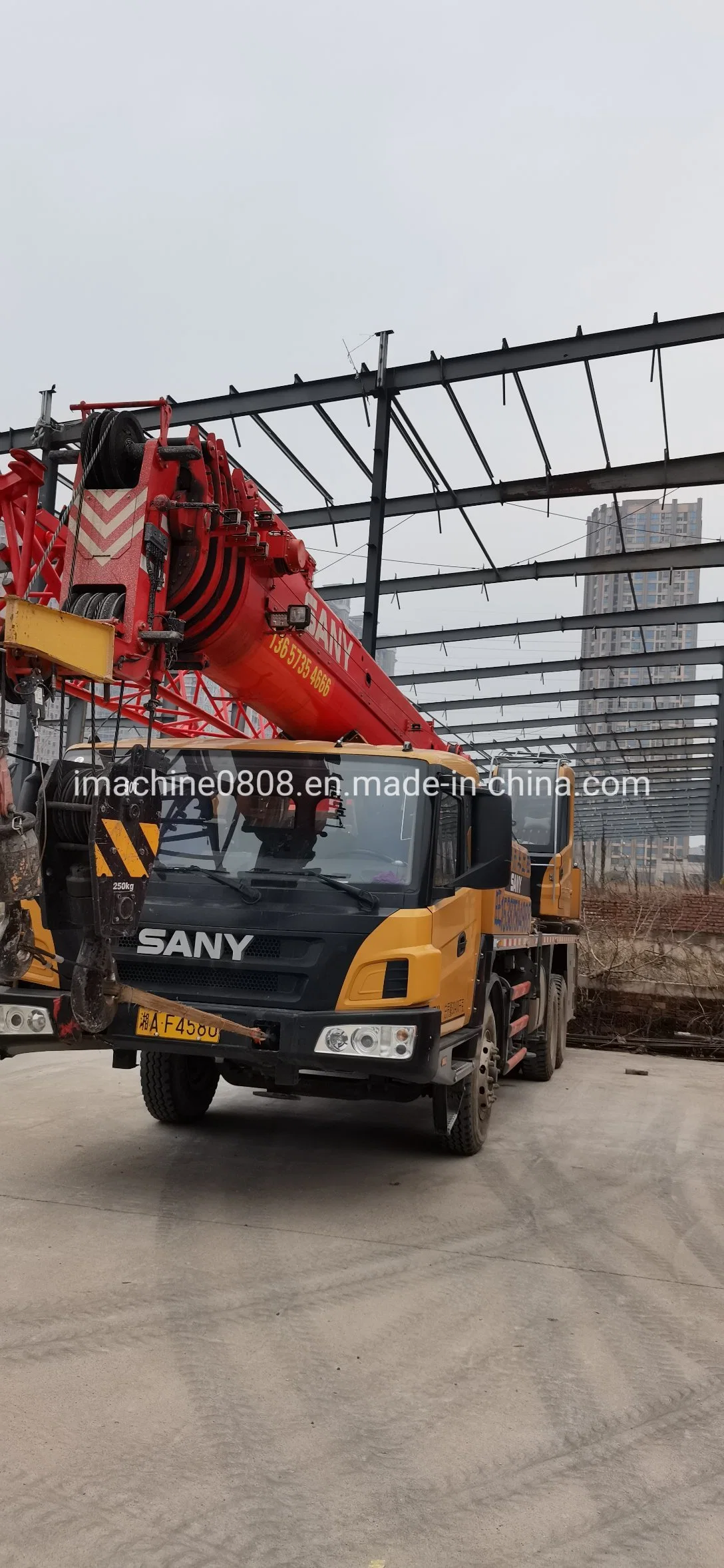 Sy Full Hydraulic Truck Crane Best Selling Hot Sale